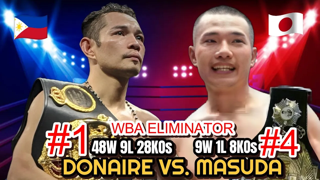 DONAIRE vs MASUDA WBA ELIMINATOR | DONAIRE BAGSIK SA PAGBABALIK CHAMPION 4X BAGSAK