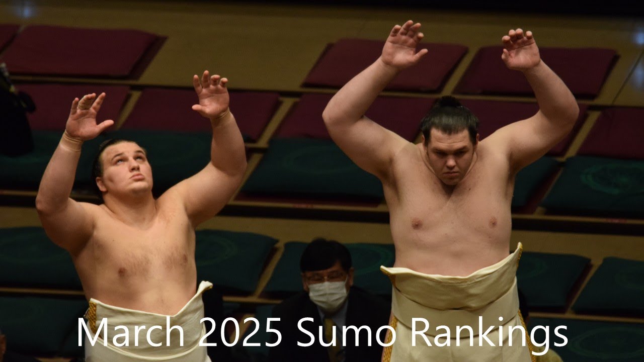 March 2025 Sumo Rankings