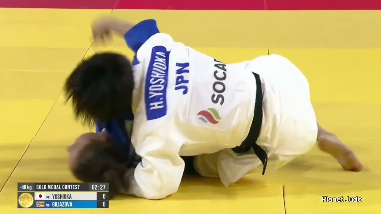 Hikari YOSHIOKA 🇯🇵 🆚️ Sabina GILIAZOVA 🇷🇺 | финал/-48кг | Большой Шлем Улан-Батор 2023 
