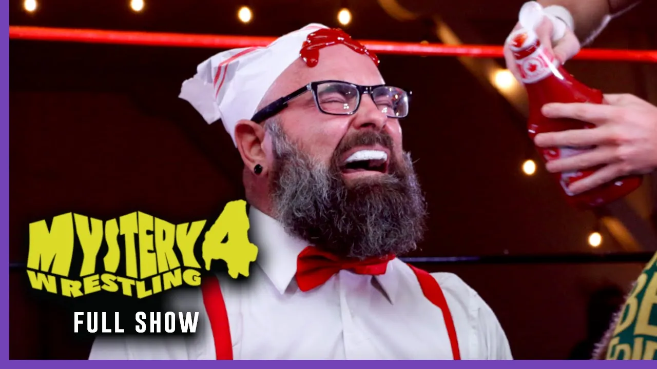 FULL EVENT: Mystery Wrestling 4 | Food Fight Match, Gringo Loco vs. Gravity, Su Yung vs. Joey Janela