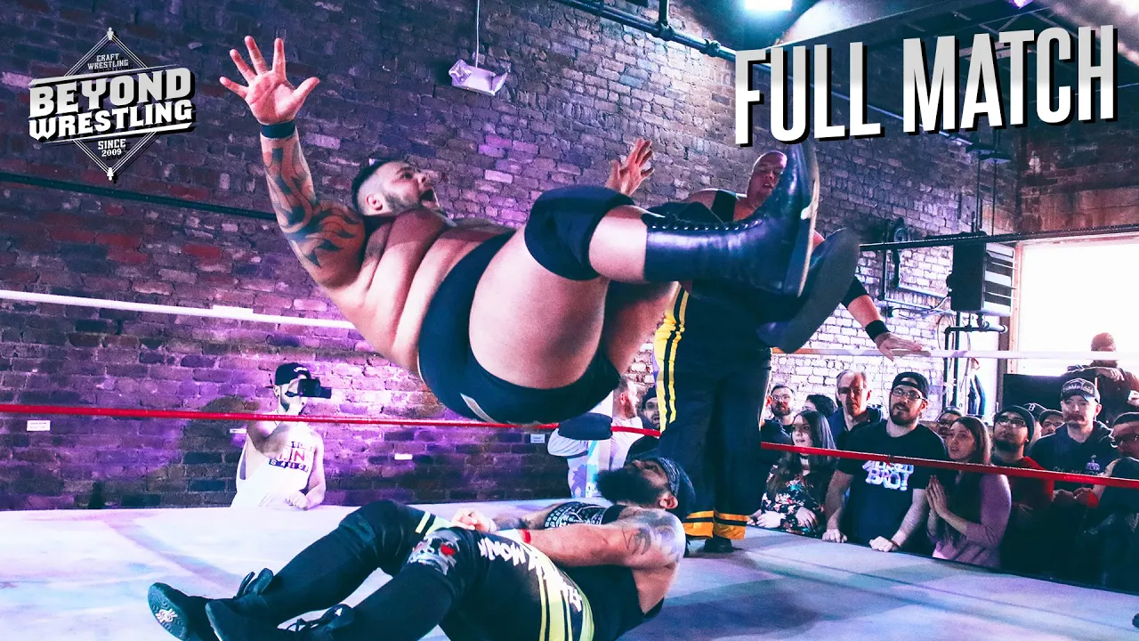 Santana & Ortiz vs. Brian Milonas & Ace Romero | Beyond Wrestling 3/19/17 (AEW TNA ROH EYFBO LAX)