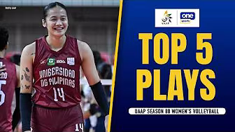 TOP 5 PLAYS | UAAP SEASON 88 WOMEN’S VOLLEYBALL | FEB. 28, 2026