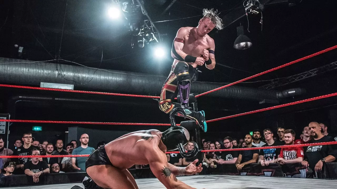 Will Ospreay vs. El Ligero (WCPW Loaded: September 28th, 2017 - Part 5) background