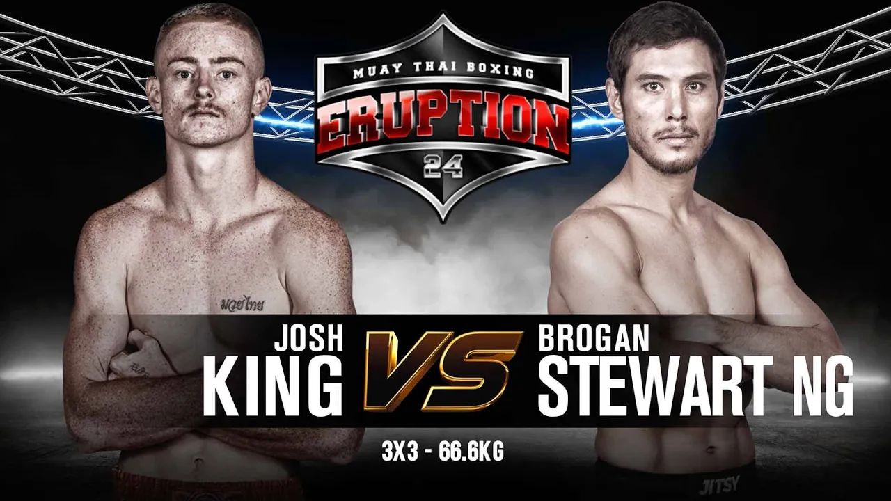 Josh King Vs Brogan Stewart - Eruption Muay Thai 24