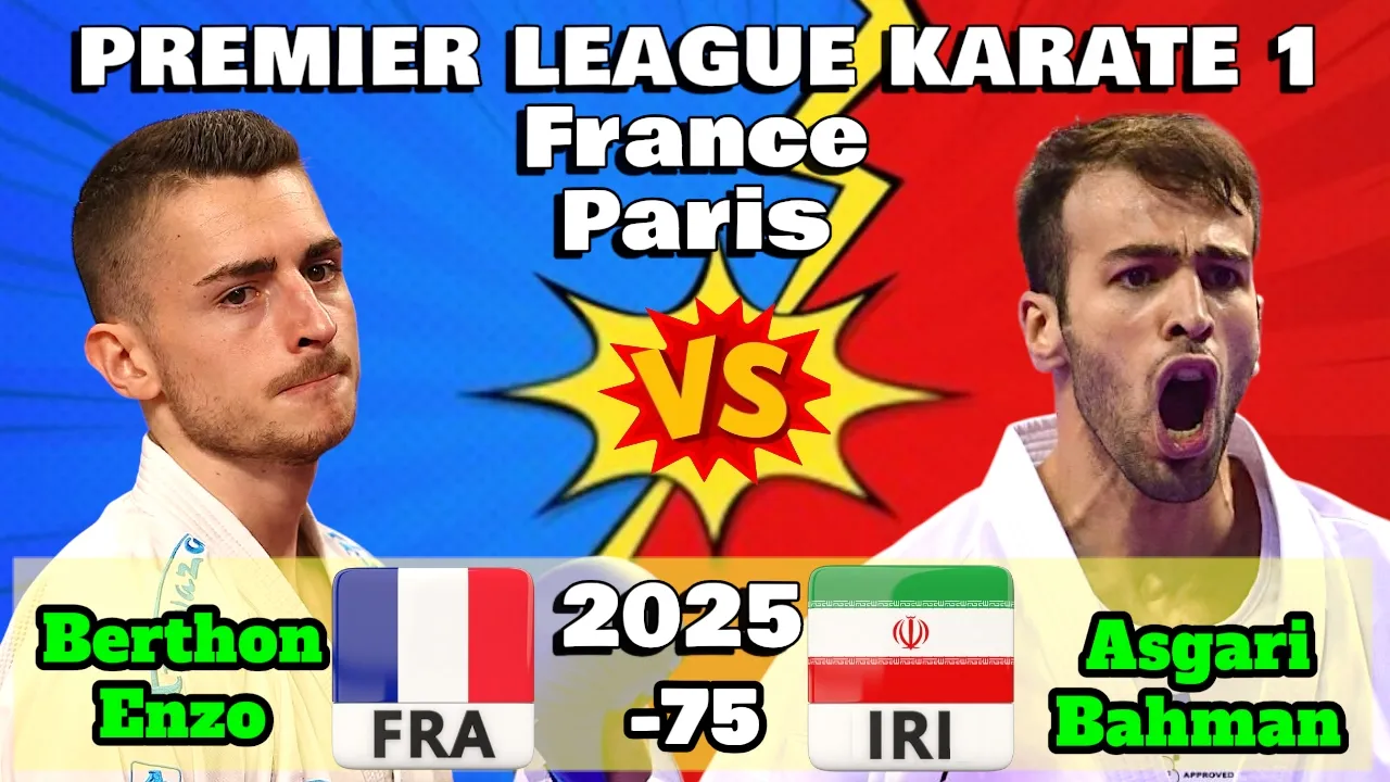 ASGARI Bahman IRA 🇮🇷 vs BERTHON Enzo FRA 🇫🇷 | 2025 Premier League France | Seniors  -75 kg