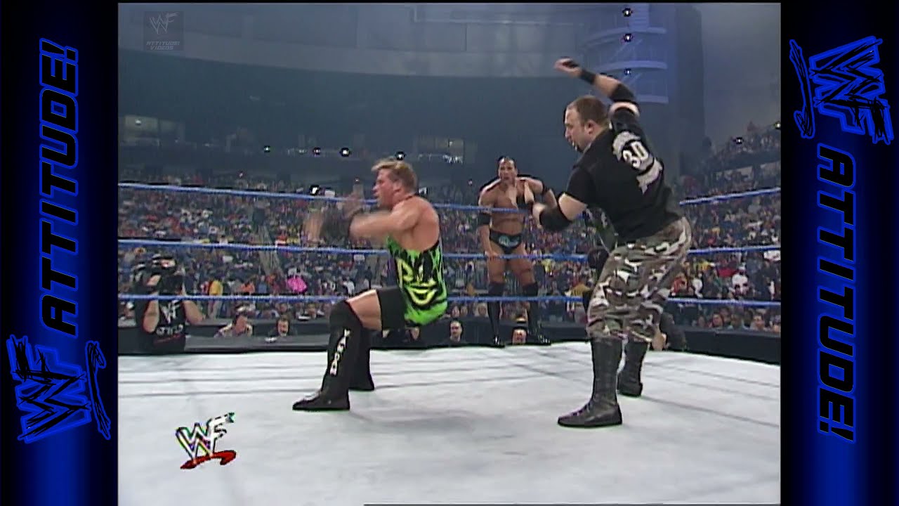 RVD & The Rock vs. Chris Jericho & Dudley Boyz | SmackDown! (2001) 1