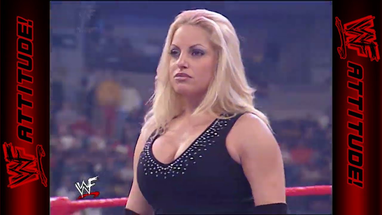Trish Stratus vs. Ivory | WWF RAW (2002) background
