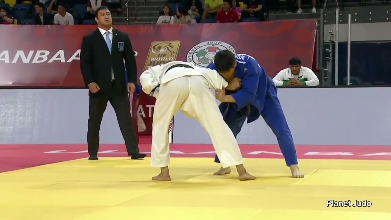 Behruzi KHOJAZODA 🇹🇯 🆚️ Won Hee LEE 🇰🇷 | 2 раунд /-73кг | Большой Шлем Улан-Батор 2023 
