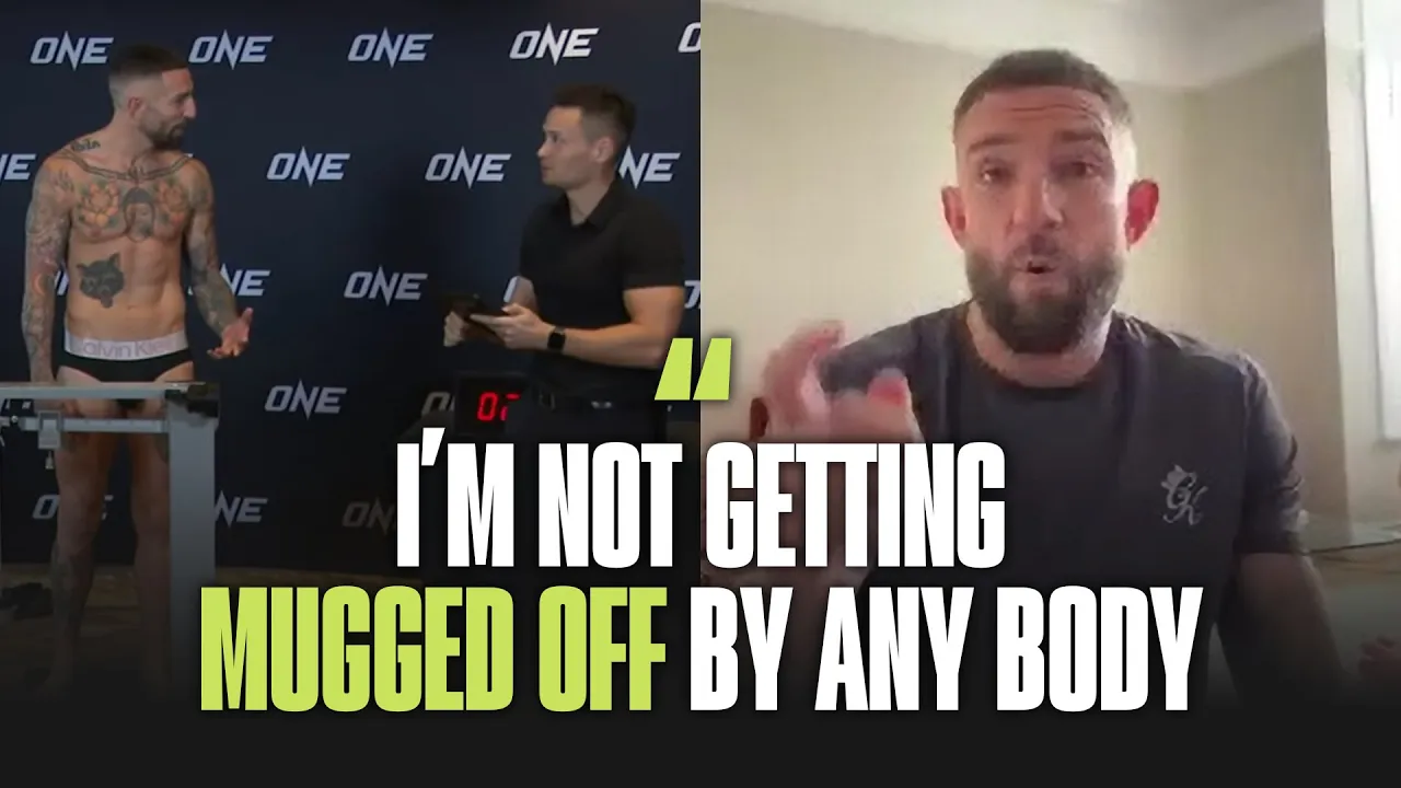 Liam Harrison Explains ONE Championship Weight Drama For Fight Against Katsuki Kitano at ONE 167 backdrop