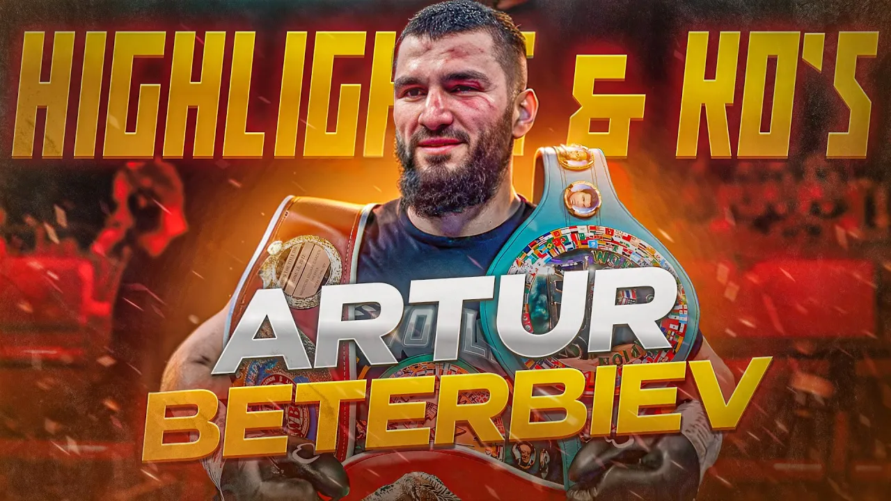 DANGEROUS PUNCHER! Artur Beterbiev HIGHLIGHTS & KNOCKOUTS | BOXING K.O FIGHT HD background