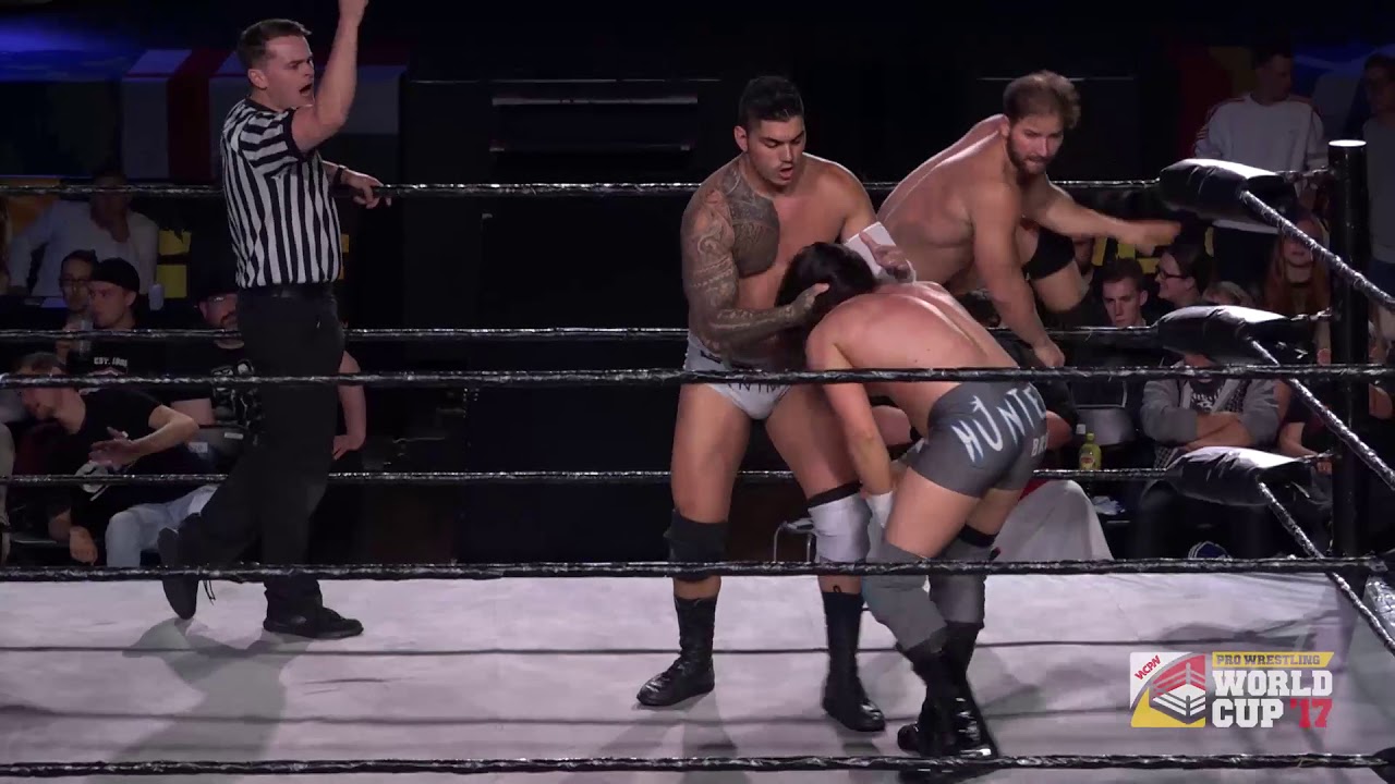 Hunter Brothers vs. Toni & Ronaldo (Pro Wrestling World Cup Germany)