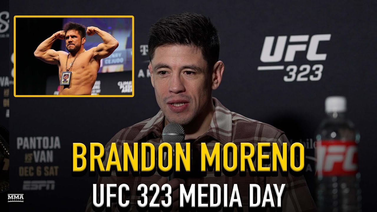 Brandon Moreno RESPONDS To Henry Cejudo, Previews Tatsuro Taira Matchup | UFC 323 | MMA Fighting