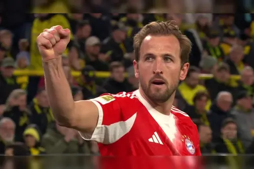 [Goal] Schlotterbeck brings down opponent to concede penalty, Kane converts to take the lead