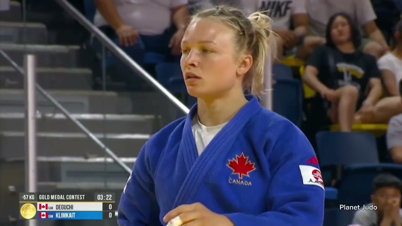 Christa DEGUCHI 🇨🇦 🆚️ Jessica KLIMKAIT 🇨🇦 | финал/-57кг | Большой Шлем Улан-Батор 2023 