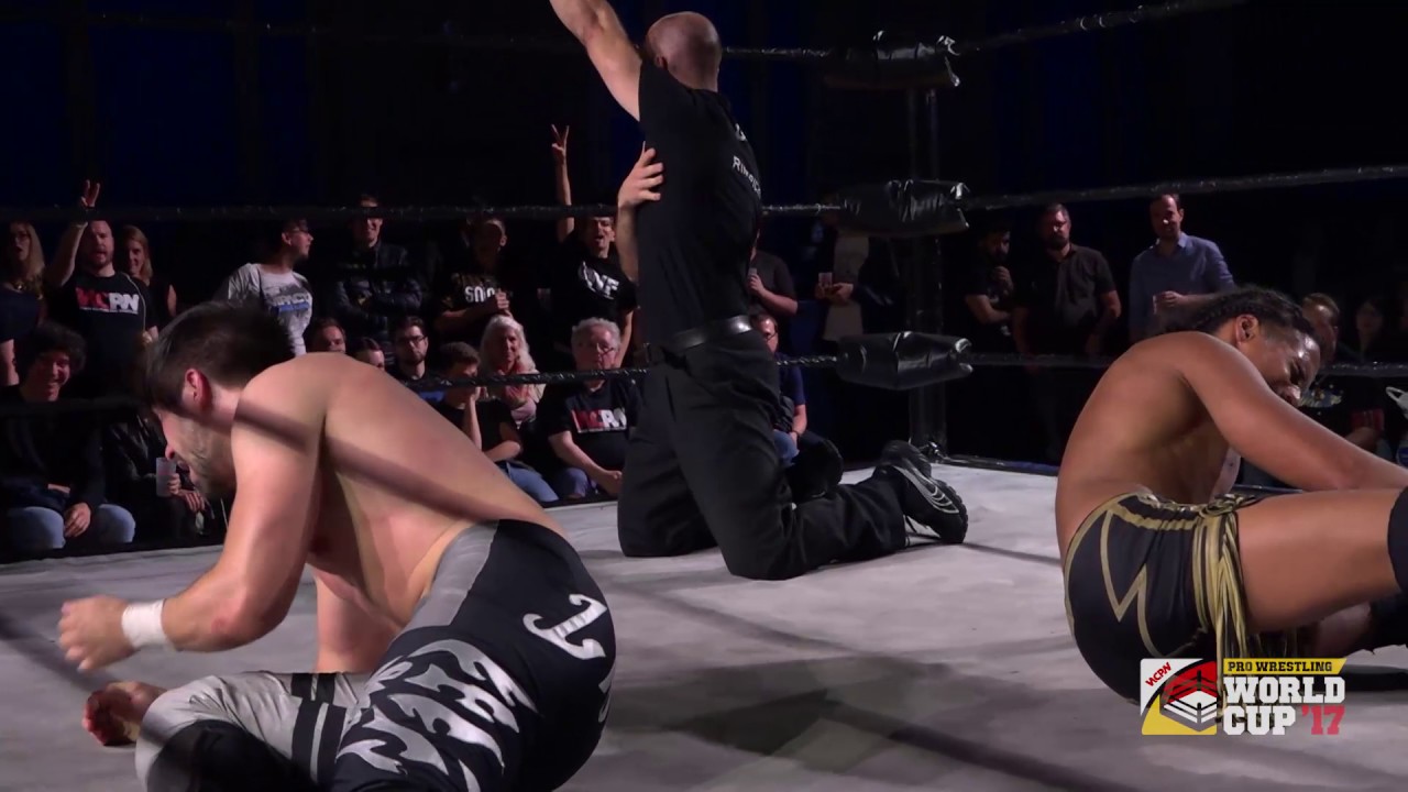 Da Mack vs. Lucky Kid (Pro Wrestling World Cup Germany - 2nd Round) background
