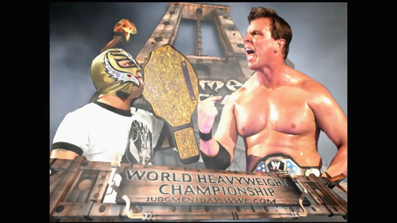 Story of Rey Mysterio vs. JBL | Judgement Day 2006 background