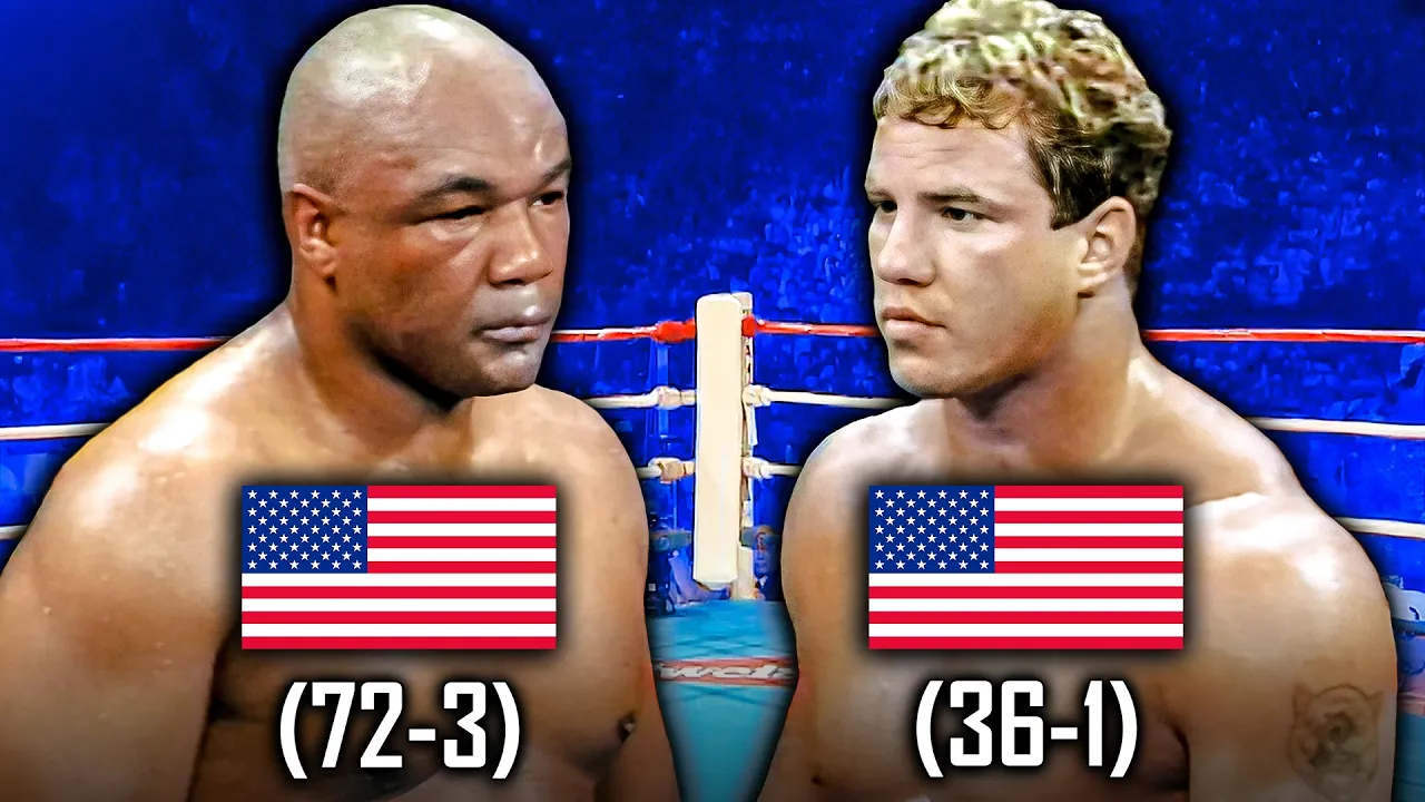 George Foreman (USA) vs Tommy Morrison (USA) | Boxing Fight Highlights