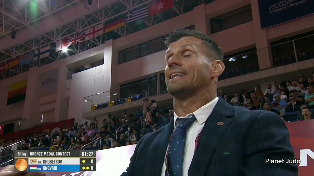 Alan KHUBETSOV 🇷🇺 🆚️ Attila UNGVARI 🇭🇺 | схватка за бронзу/-81кг | Большой Шлем Улан-Батор 2023 