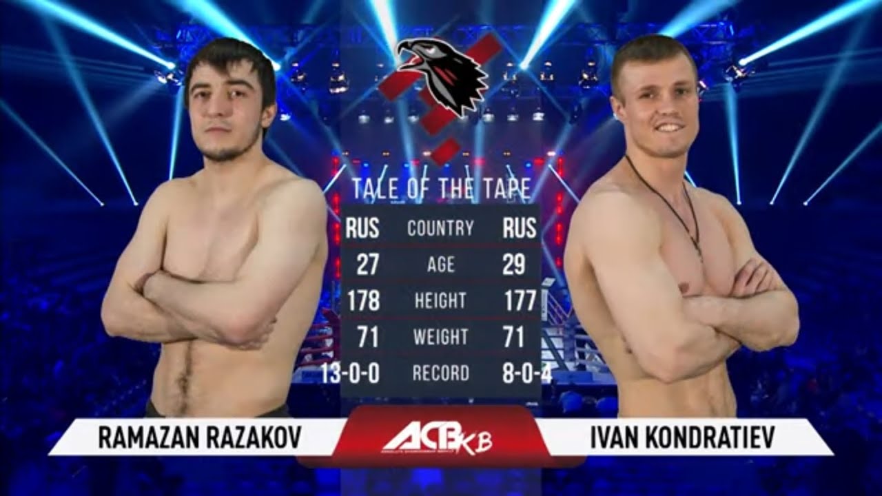 Рамазан Разаков vs. Иван Кондратьев | Ramazan Razakov vs. Ivan Kondratiev | ACB KB 15
