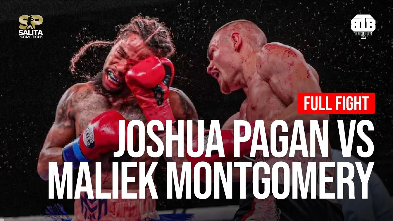Joshua Pagan vs Maliek Montgomery | Hot prospect vs fraud checker | Boxing