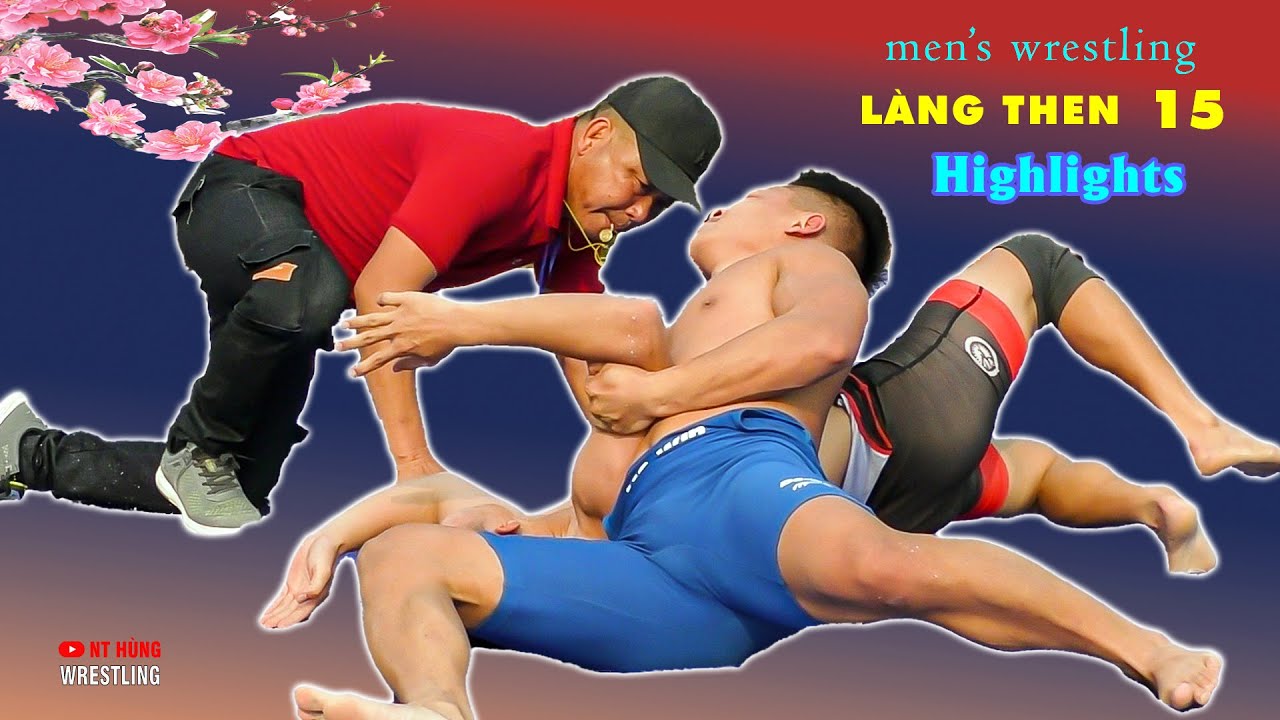 Vật Nam làng Then. p15. "NHỮNG TRẬN ĐẤU HAY". good match Lang Then 15 background