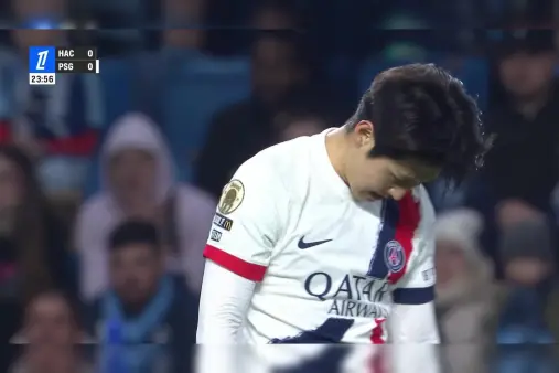 [Highlights] Non-stop attack! Lee Kang-in cuts inside and curls a shot, saved by the goalkeeper