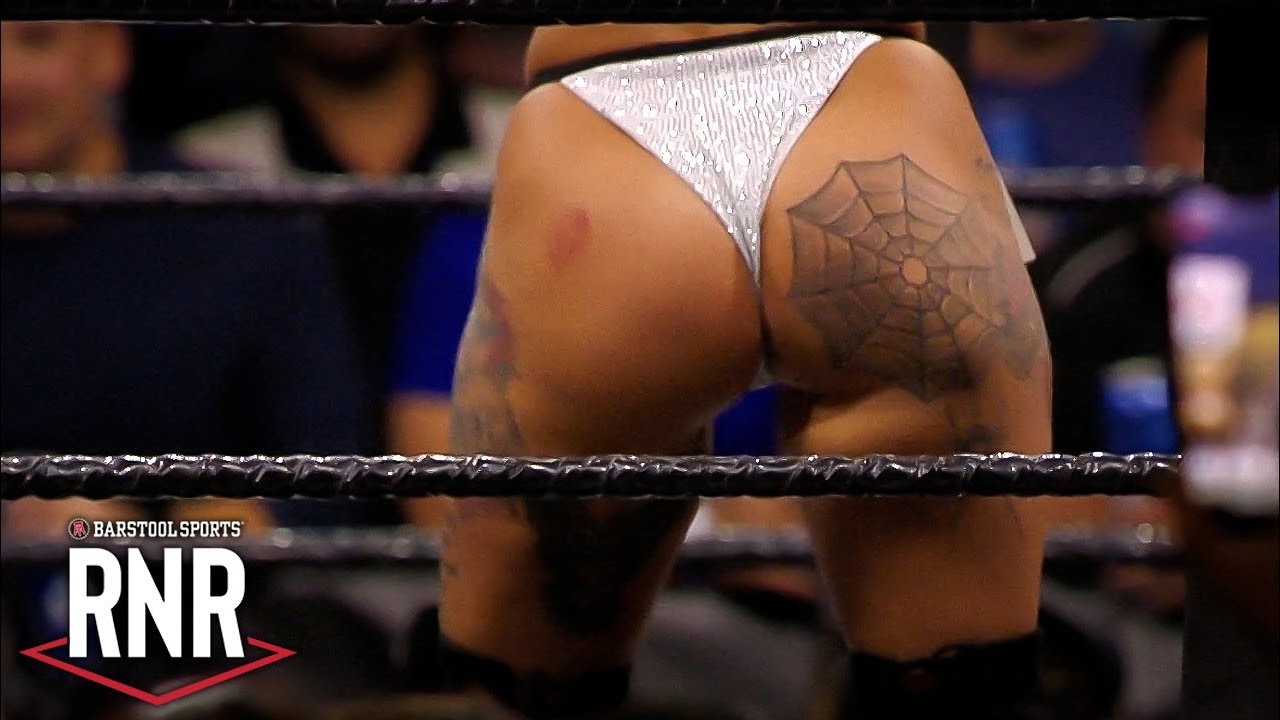 Spider Web Tattoo Ring Girl Stuns In The Ring