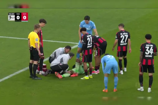 [Highlights] Key player injured early! Santos charges out and is stepped on by Matanovic