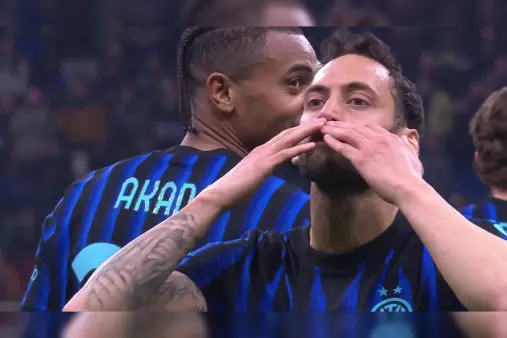 [Goal] Another one! Opponent's handball leads to penalty,恰20 converts from the spot