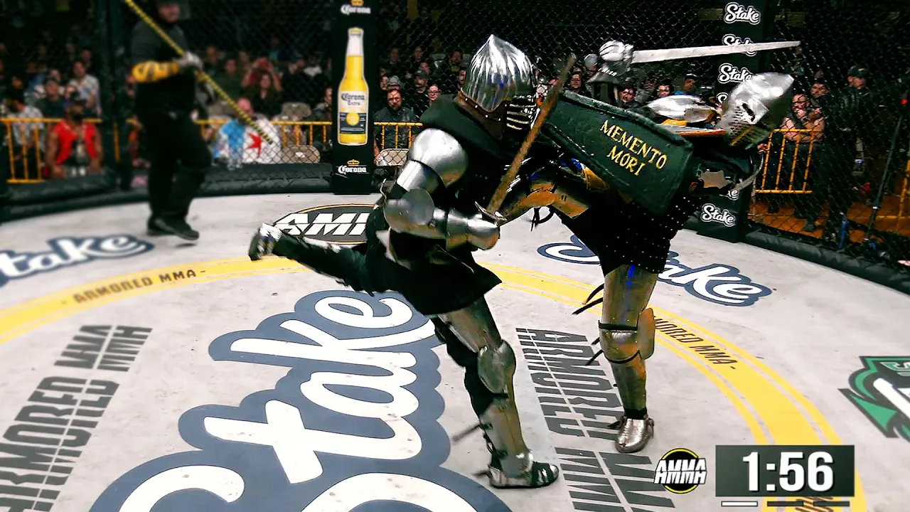 Superman Punch in Armor: Armored MMA
