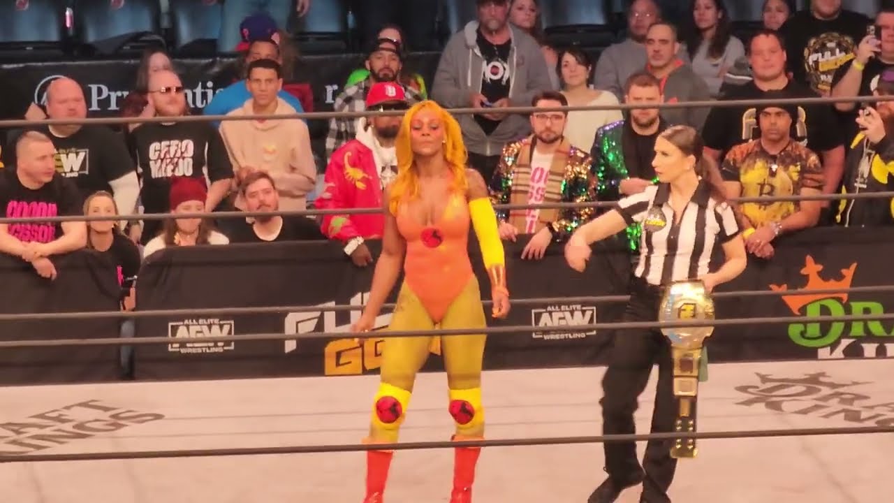 FULL MATCH: AEW TBS Championship - Jade Cargill (c) vs Nyla Rose FG '22 background