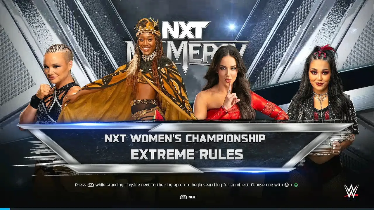 Queen Aminata vs Chelsea Green vs Ivy Nile vs Roxanne Perez - NXT Women's Champion