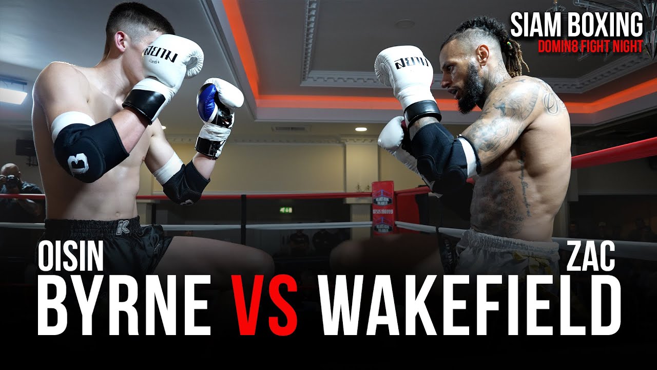 Oisin Byrne vs Zac Wakefield | Domin8 Fight Night - Full Fight background