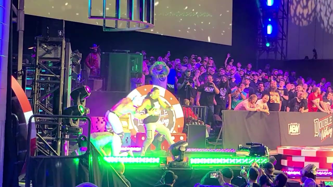 Casino Battle Royale for a future AEW World Championship match - DoN '21 background