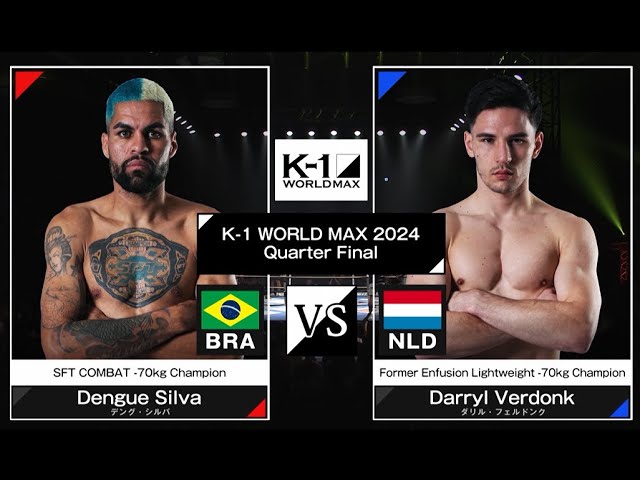 Dengue Silva VS Darryl Verdonk | FULL FIGHT | K-1 WORLD MAX - Jul.07, 2024