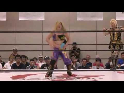 Hikaru Shida & Misaki Ohhata & Manami Toyota vs Aja Kong & Tubasa Kuragaki & Rina Yamashita backdrop