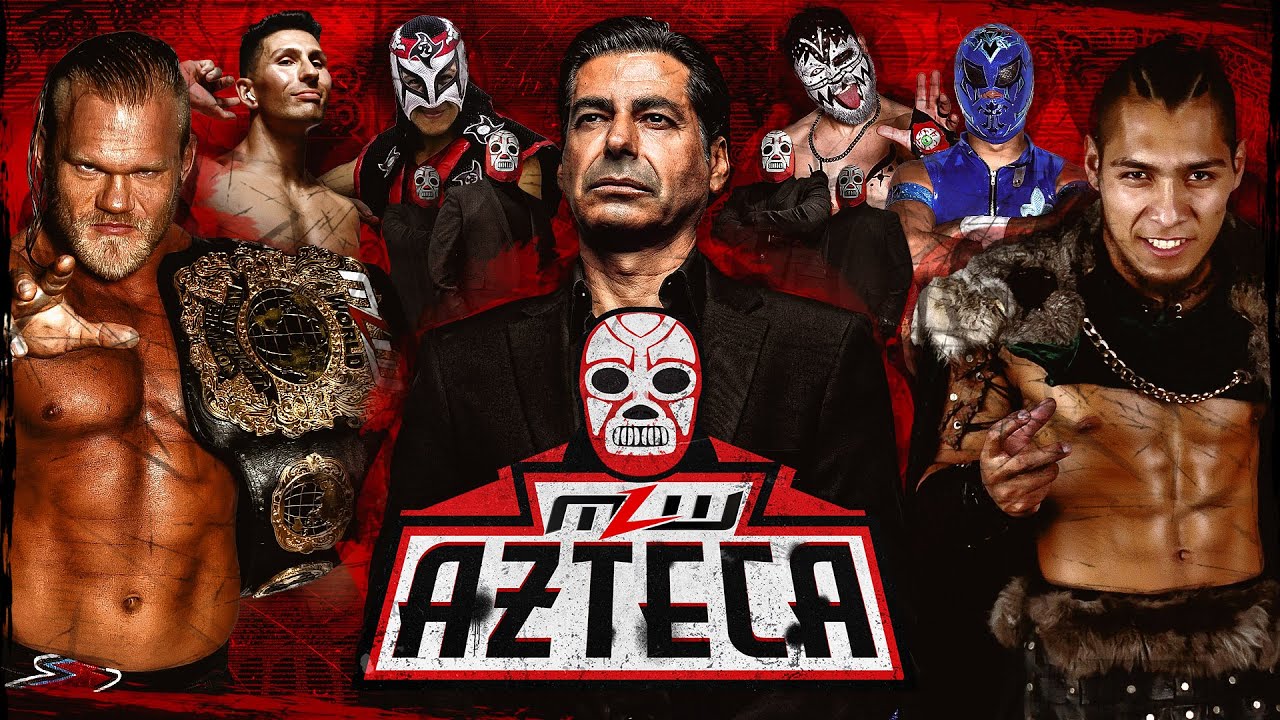 MLW AZTECA #4: Vikingo vs. Aramis | Hammerstone vs. Octagon Jr background