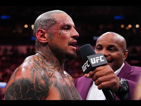 #UFC318 Daniel Rodriguez Entrevista En El Octágono background