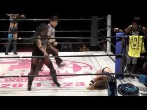 Mayu Iwatani & Zoe Lucas Vs  Kagetsu & Kris Wolf