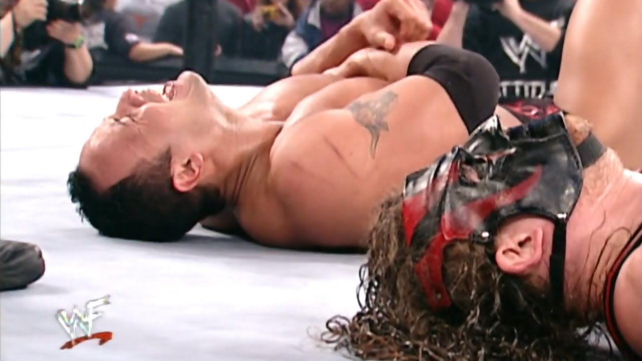 The Rock Vs Kane - RAW IS WAR! background