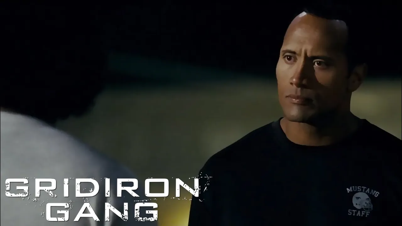 Gridiron Gang - I wanna be a Mustang, Coach. backdrop