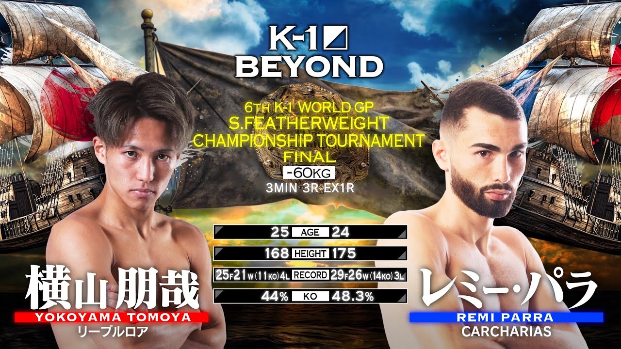 Yokoyama Tomoya vs Remi Parra | FULL FIGHT | K-1 BEYOND - May 31, 2025 background