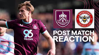 Zian Flemming On Defeat To Brentford | REACTION | Burnley 3-4 Brentford