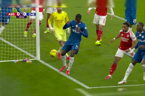 [Highlights] Missed golden chance! Sarr's close-range tap goes straight to the byline