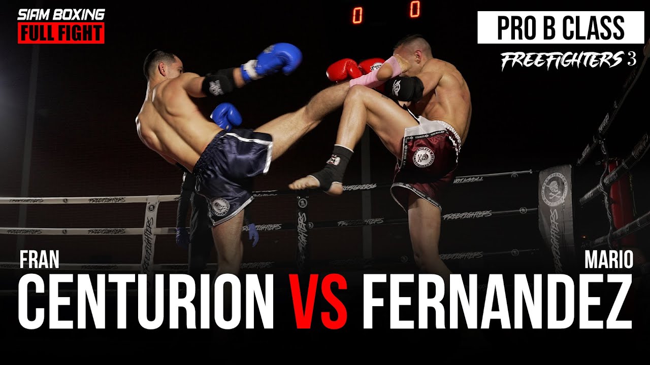 GREAT FIGHT! Fran Centurion vs Mario Fernandez | Pro B Class | Freefighters 3 background