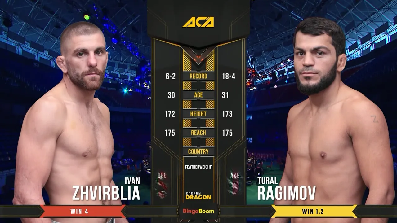 Иван Жвирбля vs. Турал Рагимов | Ivan Zhvirblia vs. Tural Ragimov | ACA 98