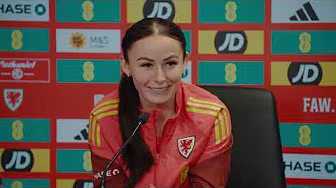 Hannah Cain and Carrie Jones Press Conference  | Cymru v Czechia & Montenegro