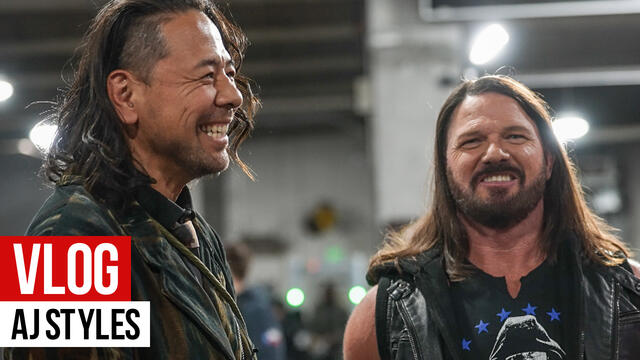 Behind the scenes of AJ Styles’ tribute on Raw: WWE Vlog