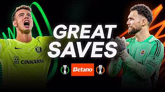 BEST Saves From The Europa League and Conference League! | Knockout Phase Play-Offs 2nd Leg