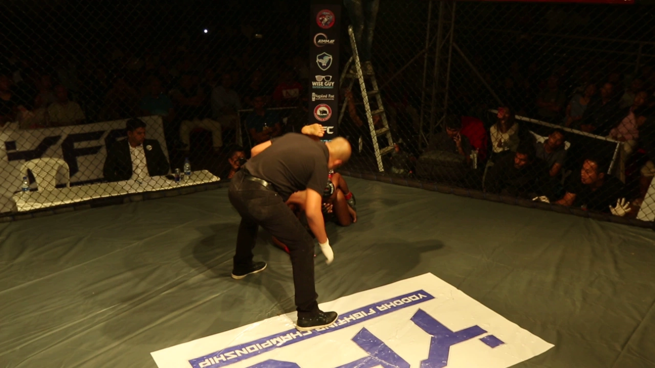 Clinton Dcruz fight background